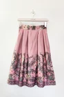 Fusta midi in pliuri roz FVA0202 thumbnail picture - 