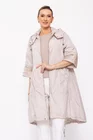 Jachetă intermediară cu mâneci trei sfert crem JMD0202 thumbnail picture - 