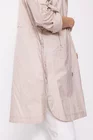 Jachetă intermediară din bumbac crem JMD0203 thumbnail picture - 