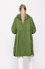 Jachetă intermediară din bumbac verde JMD0203 thumbnail picture - 