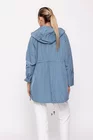 Jachetă medie de primavară bleu JMD0201 thumbnail picture - 