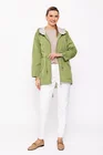 Jachetă medie de primavară verde JMD0201 thumbnail picture - 