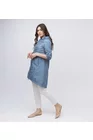 Jacheta parka albastra  JMD0204 thumbnail picture - 