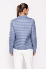 Jacheta scurta de primavara cu volane bleu JMD0205 thumbnail picture - 