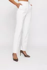 Pantaloni Caramel conic cu un pliu ivory P2505 thumbnail picture - 
