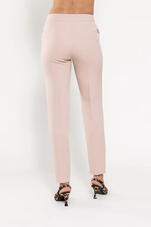 Pantaloni Caramel conici bej P2509 picture - 3