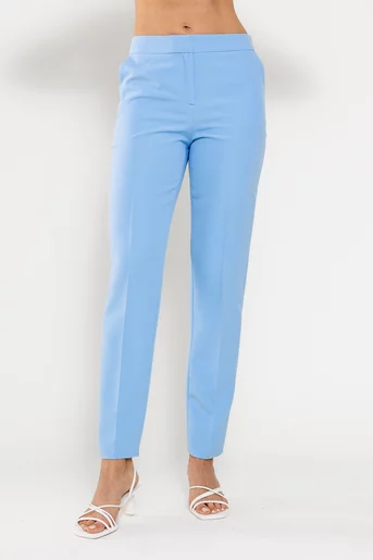 Pantaloni Caramel conici bleu P2509