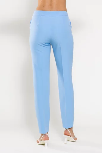 Pantaloni Caramel conici bleu P2509