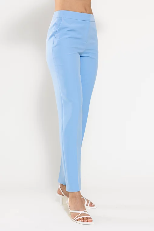Pantaloni Caramel conici bleu P2509 picture - 3