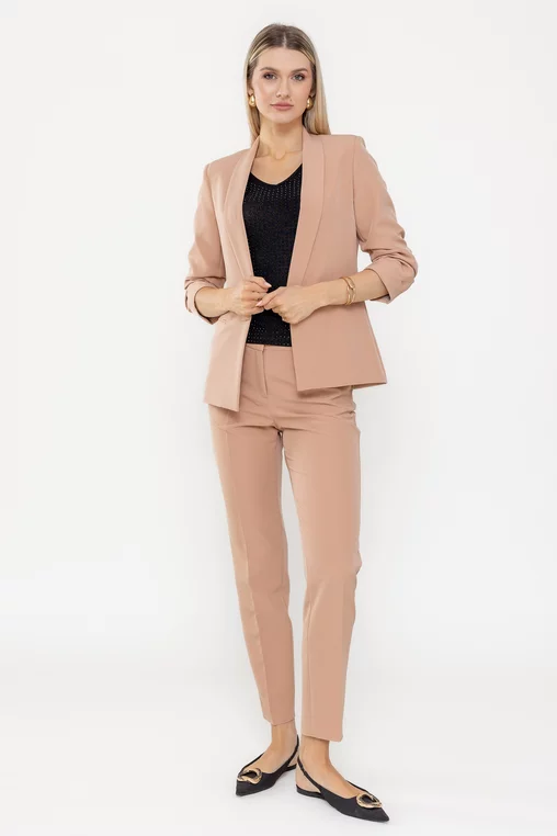 Pantaloni Caramel conici mocha P2509 picture - 4