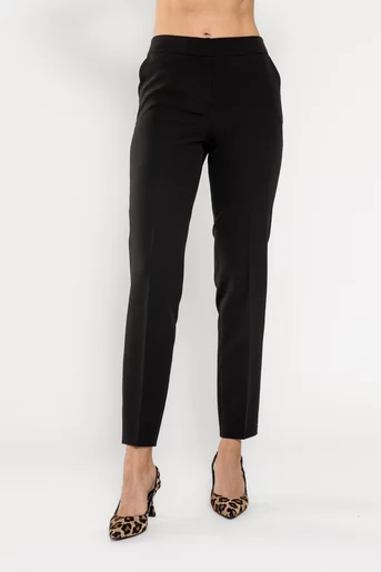 Pantaloni Caramel  conici negri P2509
