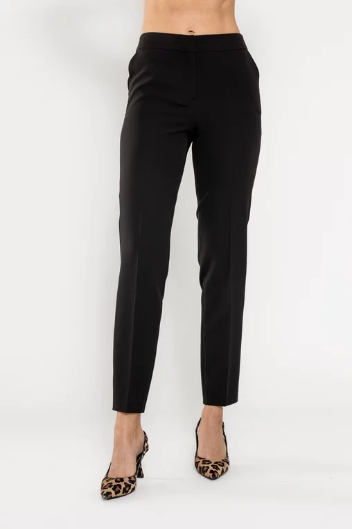 Pantaloni Caramel conici negri P2509 picture - 1