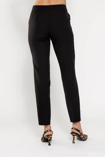 Pantaloni Caramel  conici negri P2509