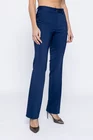 Pantaloni Caramel evazați bumbac albastri P2503 thumbnail picture - 