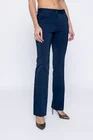 Pantaloni Caramel evazați bumbac bleumarin P2503 thumbnail picture - 