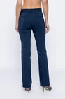 Pantaloni Caramel evazați bumbac bleumarin P2503 thumbnail picture - 