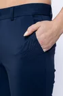 Pantaloni Caramel evazați bumbac bleumarin P2503 thumbnail picture - 