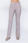 Pantaloni Caramel evazați bumbac grej P2503 thumbnail picture - 