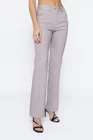 Pantaloni Caramel evazați bumbac grej P2503 thumbnail picture - 