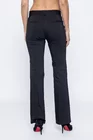 Pantaloni Caramel evazați bumbac negru P2503 thumbnail picture - 
