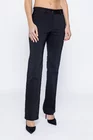 Pantaloni Caramel evazați bumbac negru P2503 thumbnail picture - 