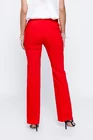 Pantaloni Caramel evazați bumbac roșu P2503 thumbnail picture - 