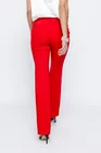 Pantaloni Caramel evazați bumbac roșu P2503 thumbnail picture - 
