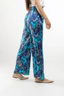 Pantaloni Caramel imprimeu paisley albastru P2411 thumbnail picture - 