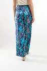 Pantaloni Caramel imprimeu paisley albastru P2411 thumbnail picture - 