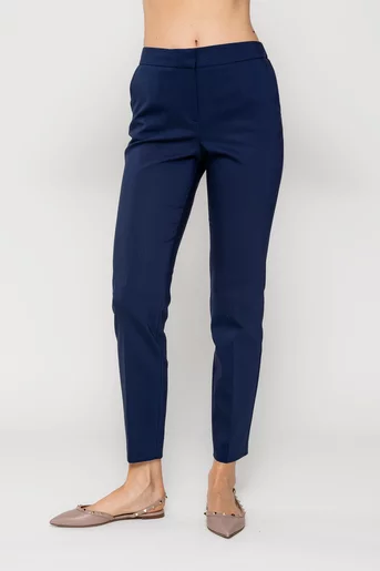 Pantaloni Caramel stofă Erica bleumarin P2507