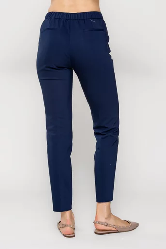 Pantaloni Caramel stofă Erica bleumarin P2507