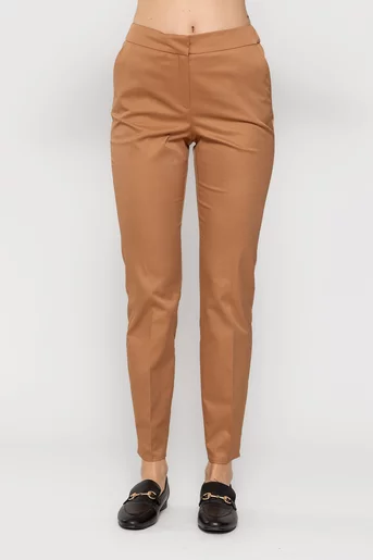 Pantaloni Caramel stofă Erica camel P2507
