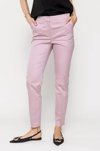 Pantaloni Caramel stofă Erica lila P2507