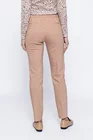 Pantaloni casual din bumbac cu elastic în talie camel P2418 thumbnail picture - 