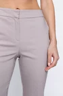Pantaloni casual din bumbac cu elastic în talie grej P2418 thumbnail picture - 