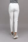 Pantaloni casual din bumbac ivory  P2403 thumbnail picture - 
