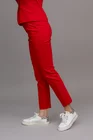 Pantaloni casual din bumbac rosii P2403 thumbnail picture - 