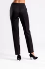 Pantaloni office stofă reiată negru P2506 thumbnail picture - 