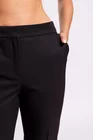 Pantaloni office stofă reiată negru P2506 thumbnail picture - 
