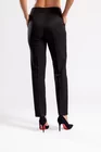 Pantaloni office stofă reiată negru P2506 thumbnail picture - 