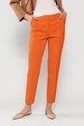 Pantaloni office stofă reiată oranj P2506 thumbnail picture - 