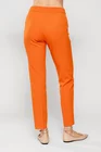 Pantaloni office stofă reiată oranj P2506 thumbnail picture - 