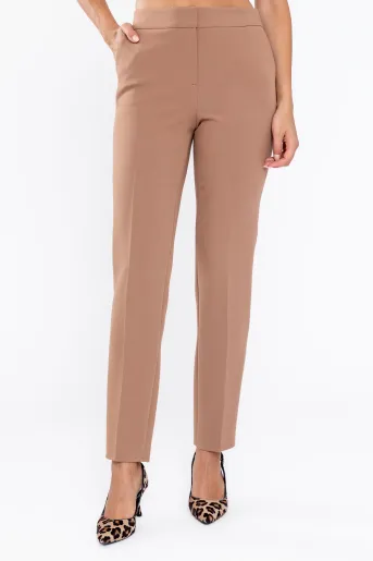 Pantaloni Caramel conici camel P2515