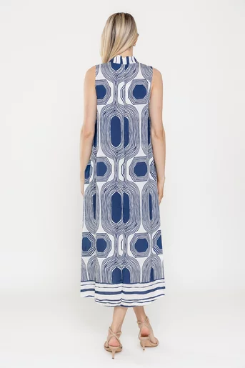 Rochie A line bleumarin RLA0522