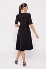 Rochie Caramel cu bandă în talie neagră R8511 thumbnail picture - 