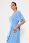 Rochie Caramel elegantă bleu R8523 thumbnail picture - 