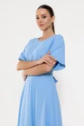 Rochie Caramel elegantă bleu R8523 thumbnail picture - 