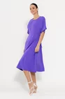 Rochie Caramel elegantă lila R8523 thumbnail picture - 