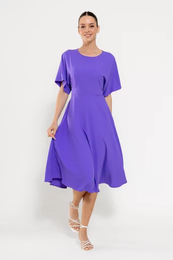 Rochie Caramel elegantă lila R8523