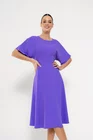 Rochie Caramel elegantă lila R8523 thumbnail picture - 